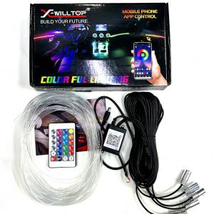 X-WILLTOP 5 LED car Ambient Lighting RGB ambient lighting for car WILLTOP ambient light 